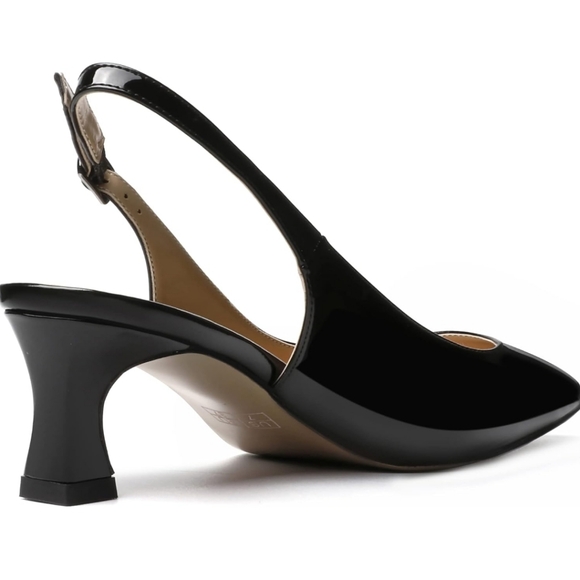 Skysterry Patent Leather Slingbacks w/ Kitten Heel | Sz. 8 | NWOT - Picture 4 of 6